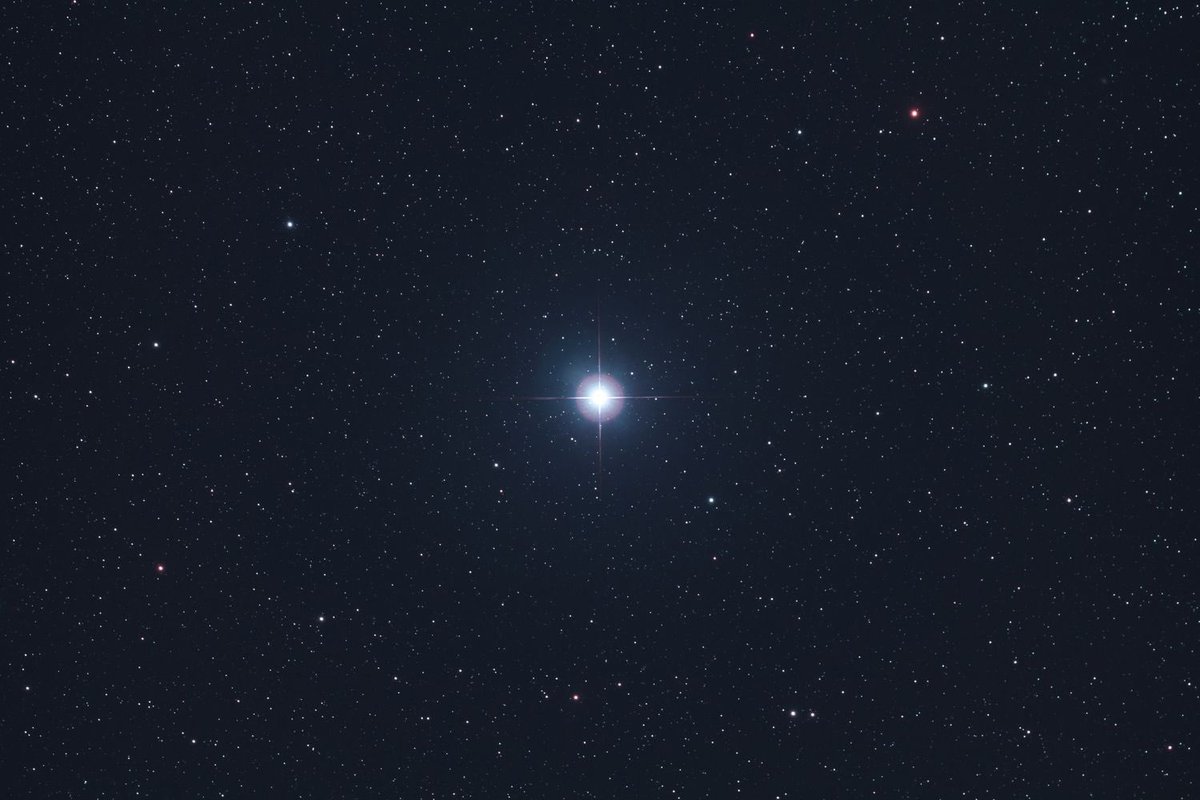 astro4pics's tweet photo. Vega, the fifth brightest star in the night sky ✨ https://t.co/2Cc3dIG9mU