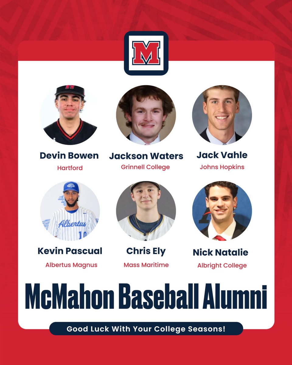 McMahon Baseball Alumni Shoutout! #ctbase