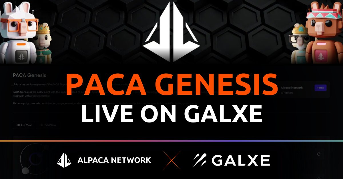 Alpaca Network tweet media