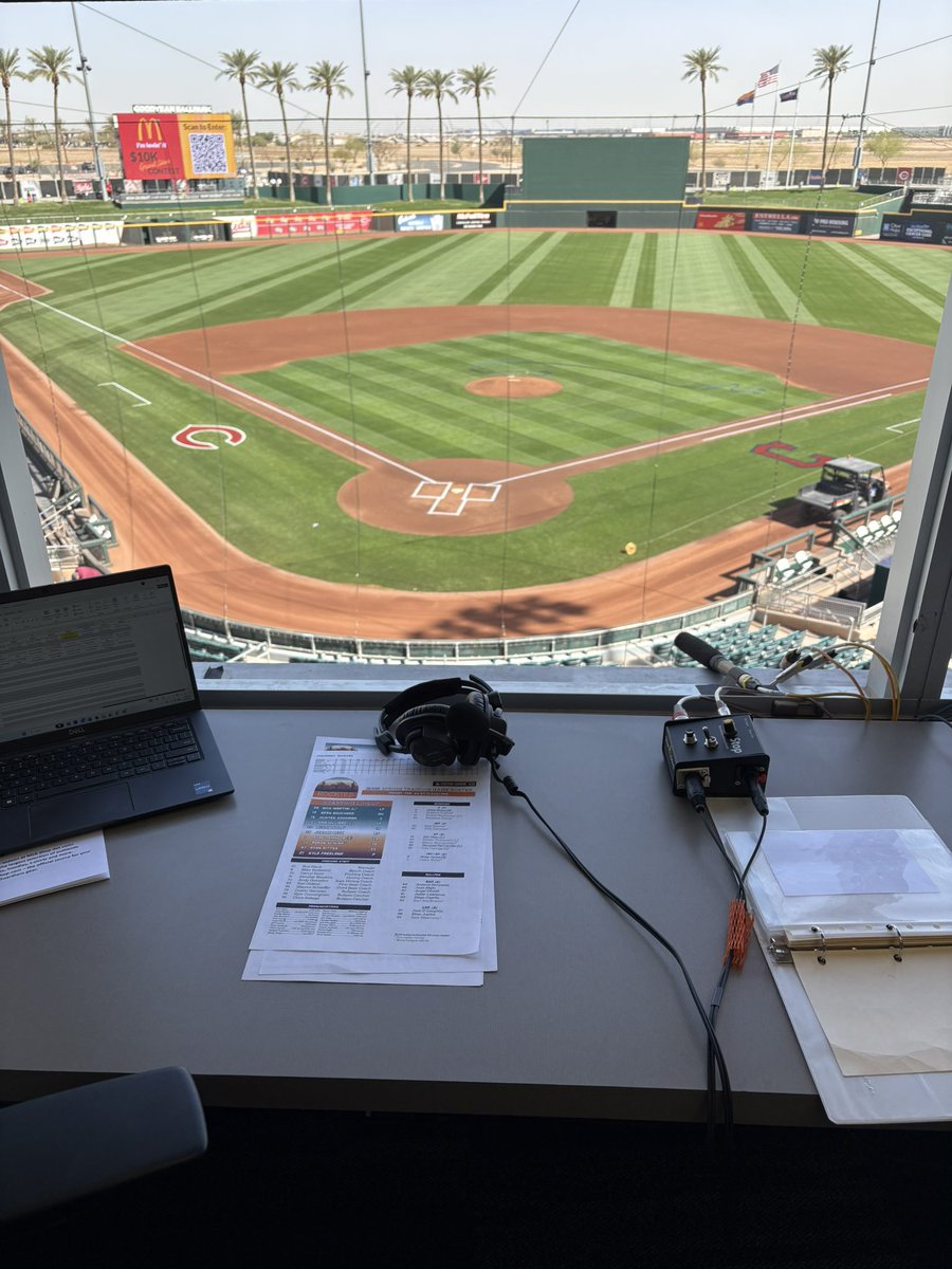 Guardians are back on the radio today.  Hammy has the 3:05 ET first pitch vs the Rockies in Goodyear.  Ben Lively starts for CLE.  Guardians Radio Network stations and cleguardians.com.