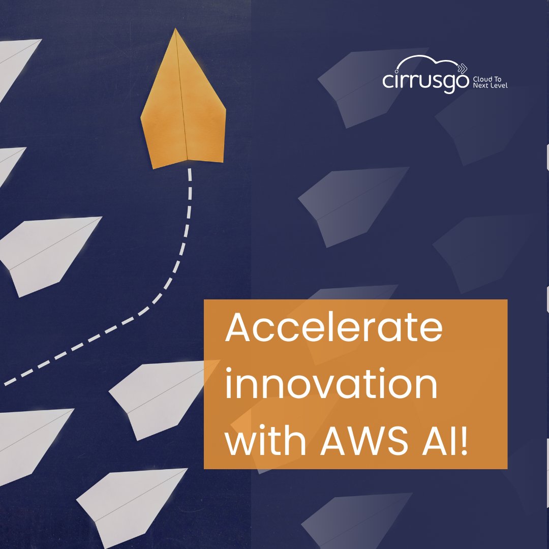 cirrusgo's tweet image. Accelerate innovation with #AWS #AI!
cirrusgo's AI expertise delivers
✅Custom AI solutions
✅ML model deployment
✅Automated workflows
✅Ethical AI practices
Transform your business with AI today!
Talk to our experts: b.link/Migrate-to-AWS
#Innovation #DigitalTransformation