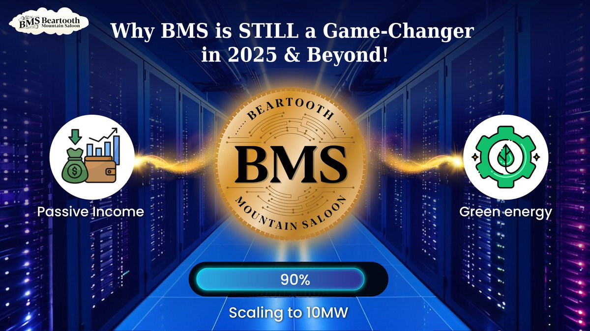 Trends shift, but BMS stays a powerhouse! 💎🚀

✅ Sustainable mining &amp; low-cost energy zones 🌱⚡
✅ Stake &amp; earn passive income 💰
✅ Scaling to 10MW+ facilities 🏗️

The future of crypto mining is here—are you in? 🔥 

#BMSFuture