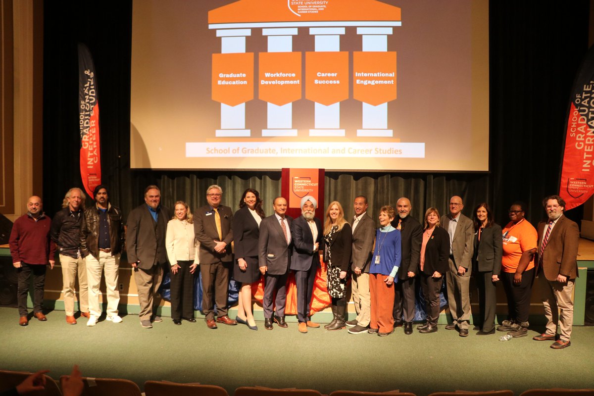 Today marks the official launch of our new School of Graduate, International, and Career Studies (SGICS). Thank you to all who came out to celebrate with us!! Great things are ahead! #SGICSOpening #GraduateEducation #CareerSuccess #GlobalEngagement #WestConnWolves