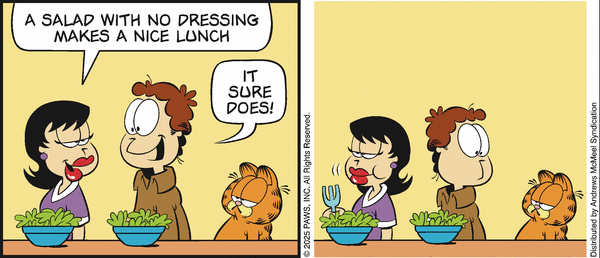 garfield without the third panel tweet media