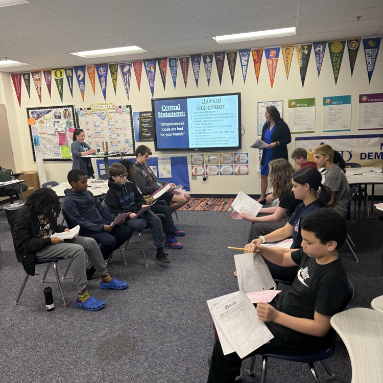 EvansPanthers's tweet photo. Yesterday was a great day of learning, leading, and making an IMPACT at Evans MS! Our students showcased their AVID WICOR skills in action—engaging in Socratic seminars, inquiry labs, and reading and writing reflections. We love seeing our Panthers grow and thrive every day! https://t.co/C8d7JqhrXx