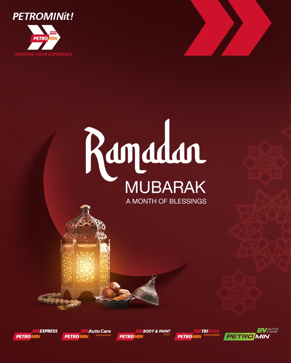 Petrominit's tweet photo. Wishing you all a blessed and peaceful Ramadan. 🌙
#BlessedRamadan #PETROMINit! https://t.co/NGVQntNylN