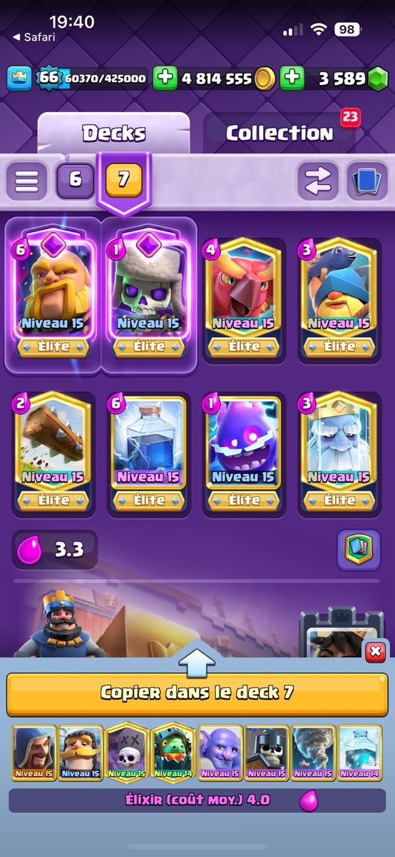 topolinocr's tweet image. Vous savez pourquoi j’ai que 7 deck et pas 10?