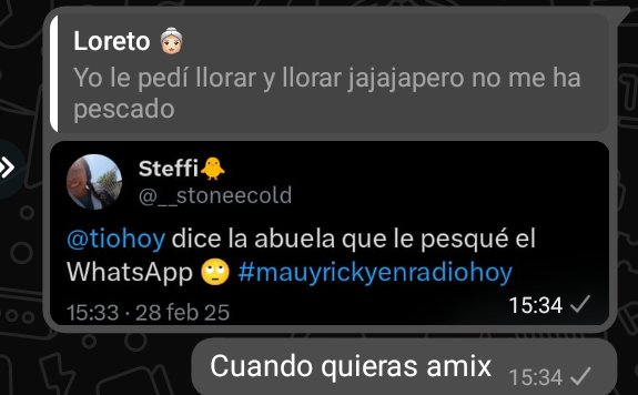 __stoneecold's tweet photo. Mientras tanto en el chat de @MauRickyChile 😂 
#mauyrickyenradiohoy https://t.co/dWyPnD3Cv4