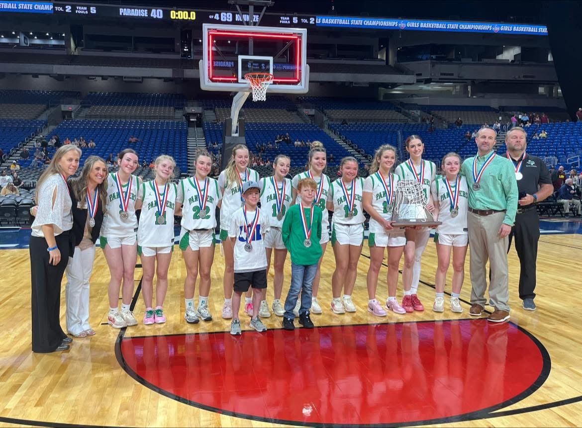 HISTORIC RUN — The Paradise Lady Panthers (27-11) end a historic season with a 69-40 loss to Kountze in the 3A Division II state championship.