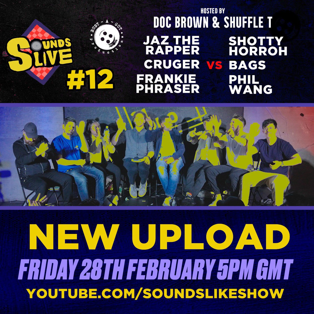 Sounds Like (@soundslikeshow) on Twitter photo OUT NOW!
New episode ft <a href="/JazTheRapper/">MS. RUSHMORE ✊🏽</a> <a href="/ShottyHorroh/">Shotty Horroh</a> <a href="/PhilNWang/">Phil Wang // Insta: @wangpix</a> <a href="/Shuffle_T/">Shuffle T</a> <a href="/Frankie_Phraser/">Frankie Phraser</a> <a href="/cruger7/">CRUGER</a> <a href="/BodyBagnall/">Bags</a>
Watch here: youtu.be/7fL8RTpfREo?si… OUT NOW!
New episode ft <a href="/JazTheRapper/">MS. RUSHMORE ✊🏽</a> <a href="/ShottyHorroh/">Shotty Horroh</a> <a href="/PhilNWang/">Phil Wang // Insta: @wangpix</a> <a href="/Shuffle_T/">Shuffle T</a> <a href="/Frankie_Phraser/">Frankie Phraser</a> <a href="/cruger7/">CRUGER</a> <a href="/BodyBagnall/">Bags</a>
Watch here: youtu.be/7fL8RTpfREo?si…