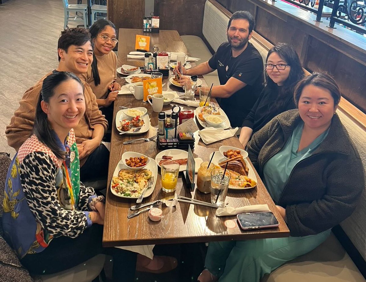 Fueled by coffee, running on little to no sleep, and powered by pure dedication to their specialty—huge shoutout to our KU PM&amp;R residents for making a difference every single day! We see you, and we appreciate you!
.
.
.
#ThankAResidentDay #KUMedicalCenter #PMRResidents