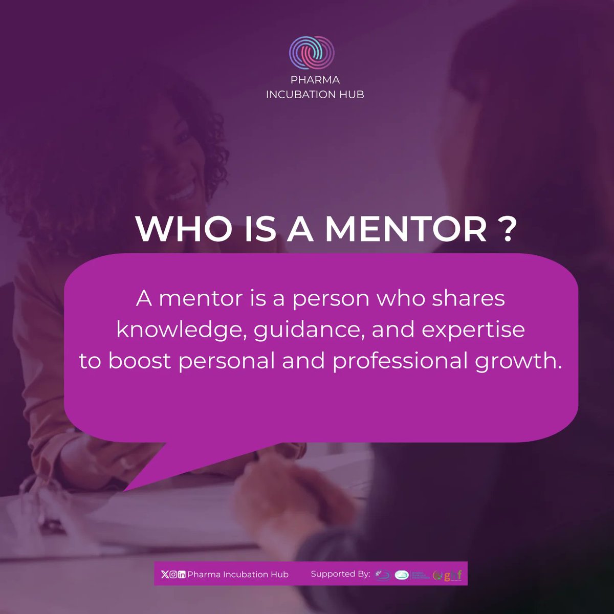 hub_incubation's tweet photo. ✨ Mentorship!🥳
Have you ever felt lost or uncertain about your career path or personal goals? Do you wish you had someone to guide you?
Well, in the depths of uncertainty, a mentor shines a beacon bright!❤️
#mentorship https://t.co/zIIDuXIxGc
