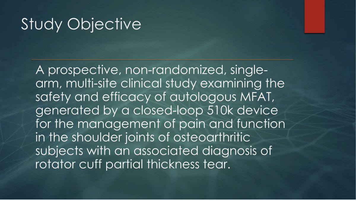 iofoundation's tweet photo. Ariana DeMers, DO lectured on using MFAT to treat shoulder degenerative joint disease with associated rotator cuff pathology. Key takeaway:
✔️MFAT is a safe and effective treatment for shoulder degenerative joint disease with associated rotator cuff pathology.
#IOFMAX https://t.co/PTjIhxmZjJ