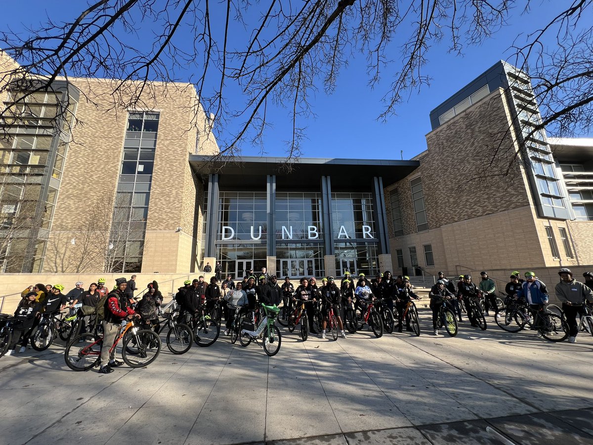 Our new Bike Bus program is rolling strong!

We launched this to get students on time &amp; ready to learn with active minds! Today, 63 students showed up on time—the power of bikes!

Big thanks to @chickfila for breakfast!

Come ride with us next month! 

#bikebus #attendancematters