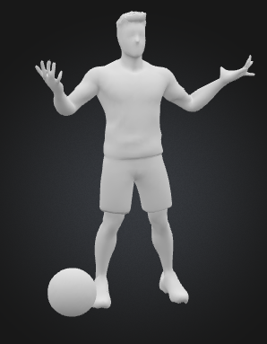rowskas3's tweet photo. The interesting aspect of learning at #ALX_AiSK are the asks that gives you hands on experience. This an #AI Generative 3D footballer, game ready.
@alx_africa https://t.co/M6NGKH32xa