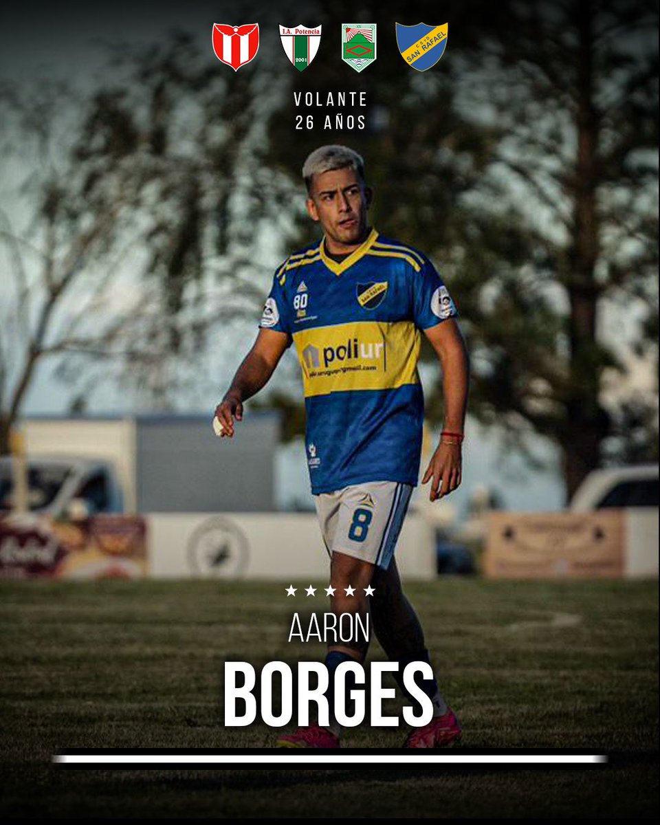 𝑩𝒊𝒆𝒏𝒗𝒆𝒏𝒊𝒅𝒐 𝑨𝒂𝒓𝒐𝒏 🎯

Aaron Borges (26) es nuevo jugador Decano para la temporada 2025.

Viene de ser subcampeón de la Liga Regional de Ecilda con San Rafael