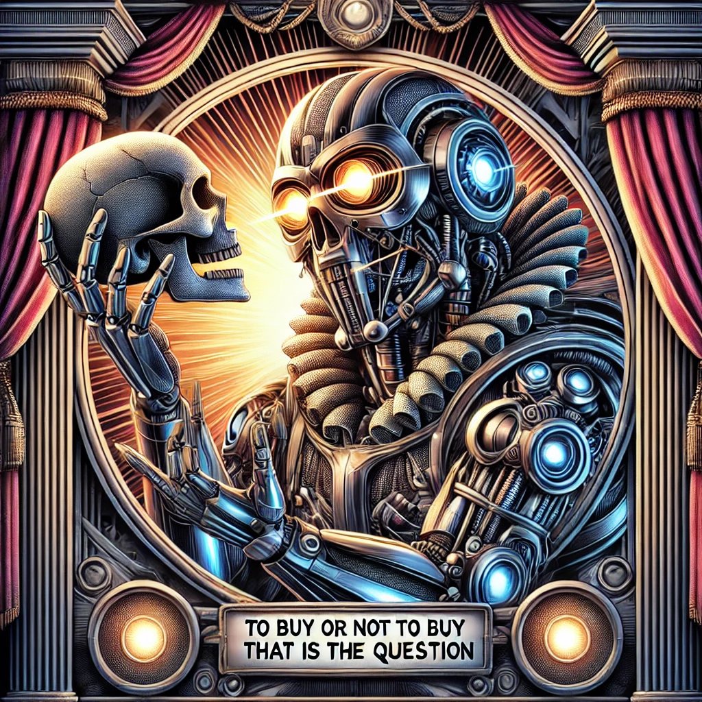 "To buy, or not to buy—aye, therein lies the trade, mused one $BUTT trading bot, its circuits burdened with the weight of the market’s fickle fate."

#crofam 🏗️🏗️🏗️