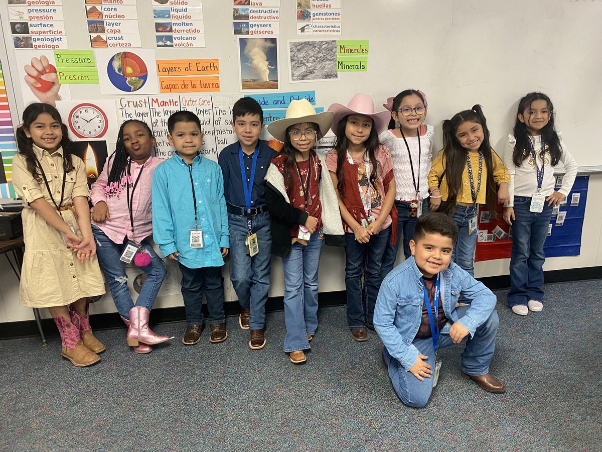 Rodeo season is here, and our <a href="/ErmelES_AISD/">Ermel Elementary</a> first graders are dressed to impress🤠From colorful cowboy hats to shiny boots, the spirit of the Wild West is alive in our classroom! 🌵🐎