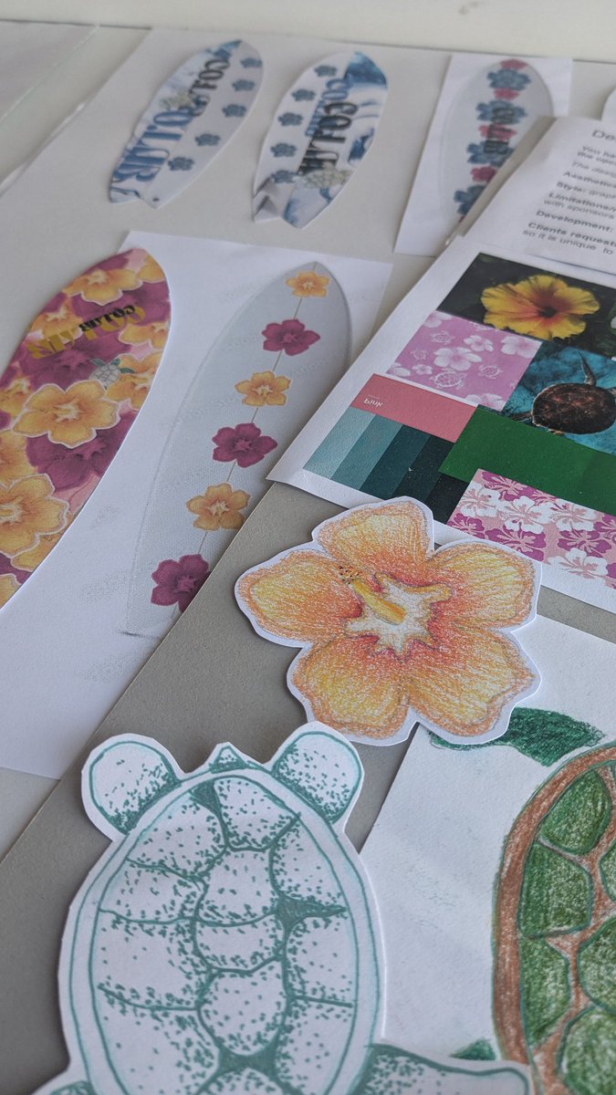 👀 Sneak peak at some senior design portfolios #creativitymatters #pattern #design #sqa <a href="/GarnockCampus/">Garnock Community Campus</a>