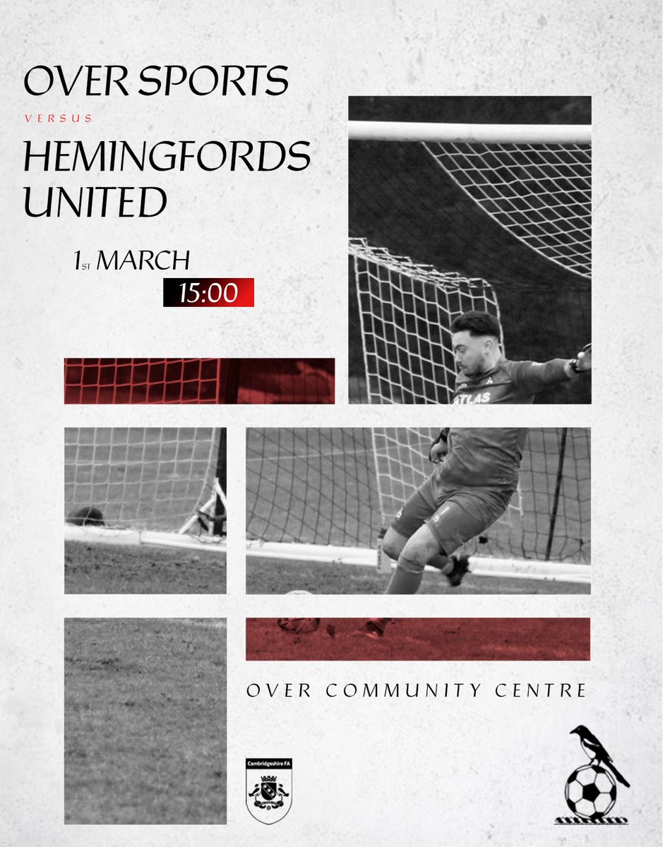 The first team host <a href="/HemUtdFC/">Hemingfords Utd FC</a> in the league tomorrow ⚪️⚫️