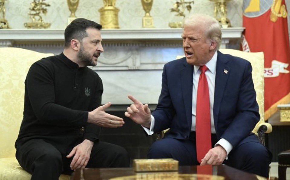 I can't stand bullies. President Zelensky is now trying to stand up against two of them. We should have his back. #SlavaUkraïni