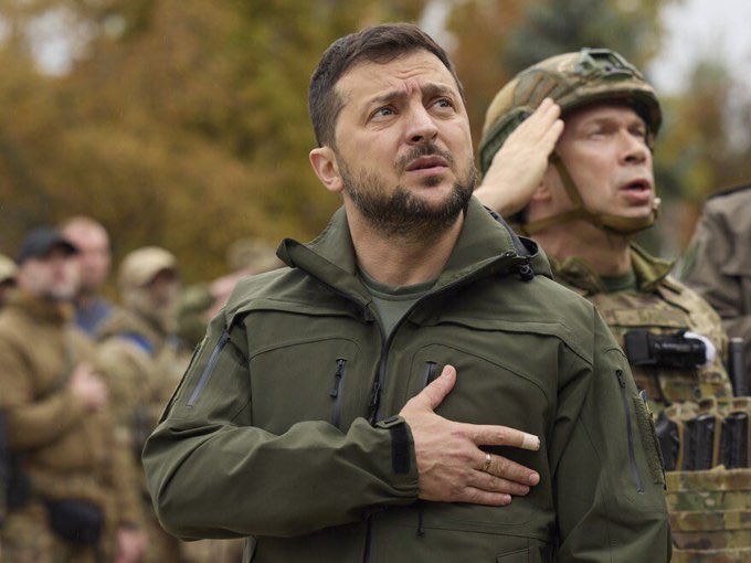 I Stand with Ukraine🇺🇦🇺🇦🇺🇦 thank you president <a href="/ZelenskyyUa/">Volodymyr Zelenskyy / Володимир Зеленський</a>  for being being on the right side of History #KamalaHarris #BarackObama
