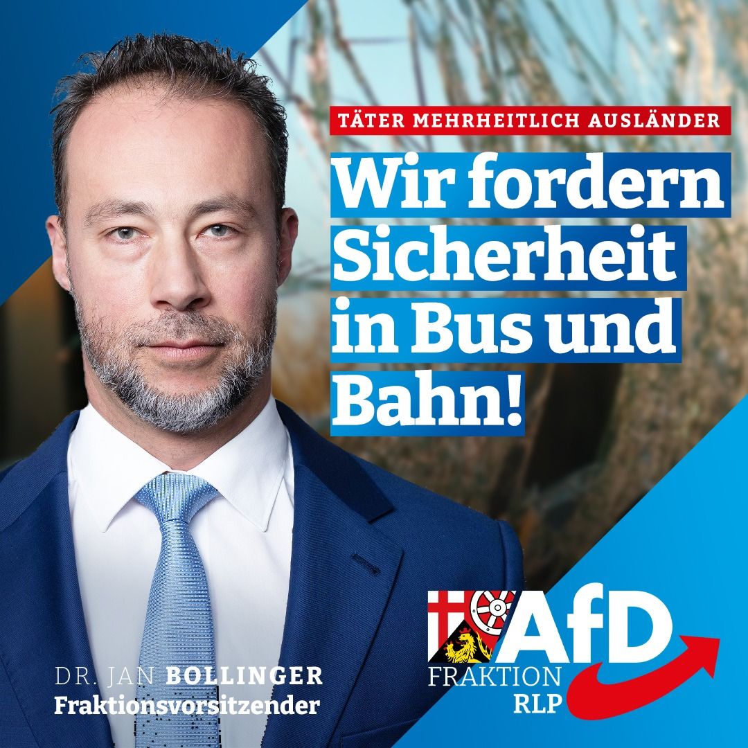Die Kriminalität im ÖPNV ist auf 7.613 Fälle im Jahr 2023 angestiegen.  Gewalt- und Rohheitsdelikte sind um 105% auf 508 Delikte angestiegen, Straftaten gegen die sexuelle Selbstbestimmung um 83% auf 53 Fälle. Wer  sind  die  Täter?  Details hier: bit.ly/43ioqvZ