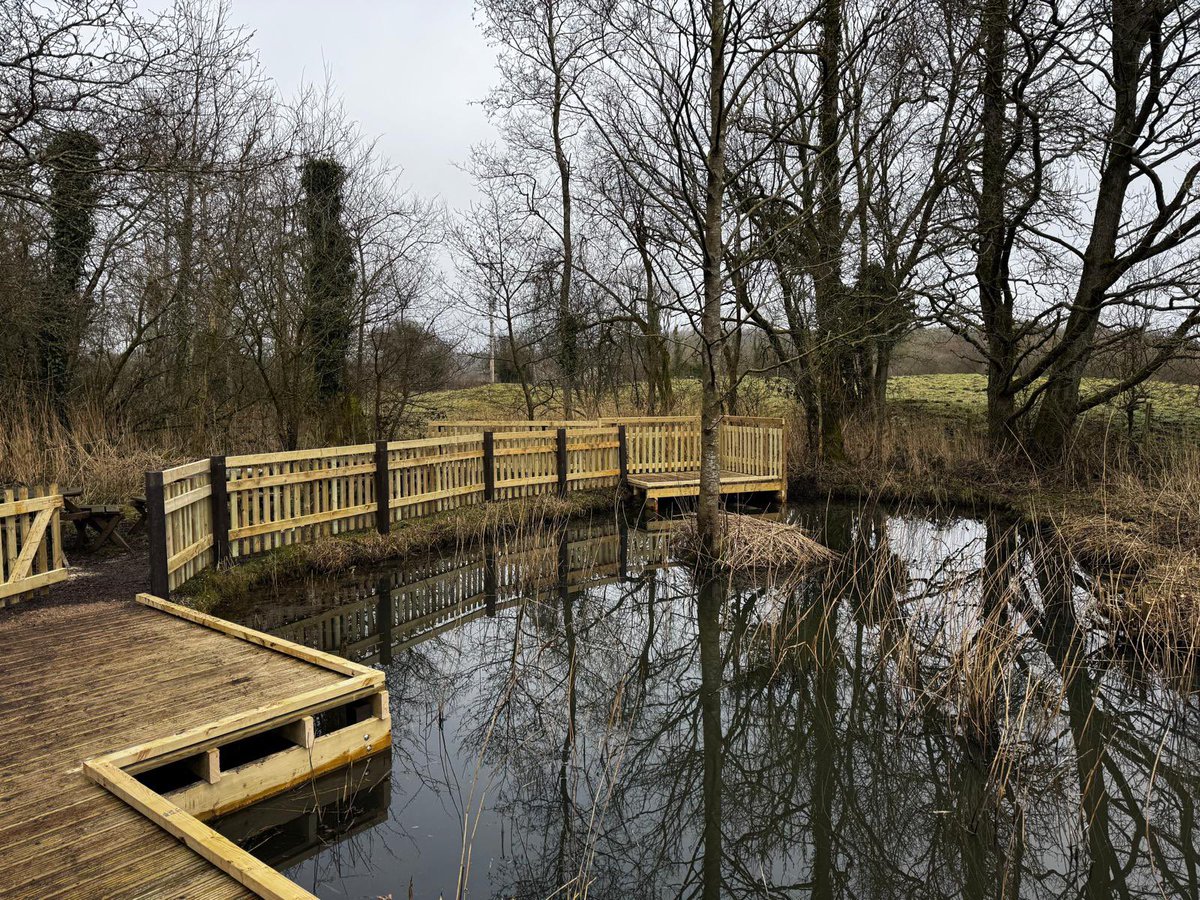 Dipping platform installed at <a href="/RSPBLeightonM/">RSPB Leighton Moss</a>