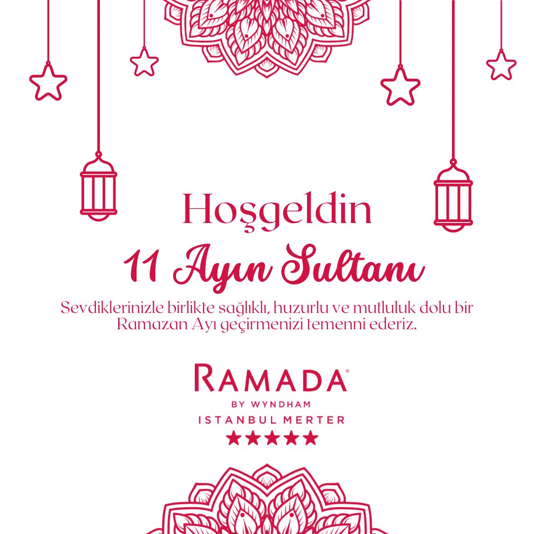 ramada_merter's tweet photo. Sevdiklerinizle birlikte sağlıklı, huzurlu ve mutluluk dolu bir Ramazan Ayı geçirmenizi temenni ederiz. 
“Hoşgeldin 11 Ayın Sultanı”
#ramazan #oruç #hoşgeldin https://t.co/u8HiNMSDSJ