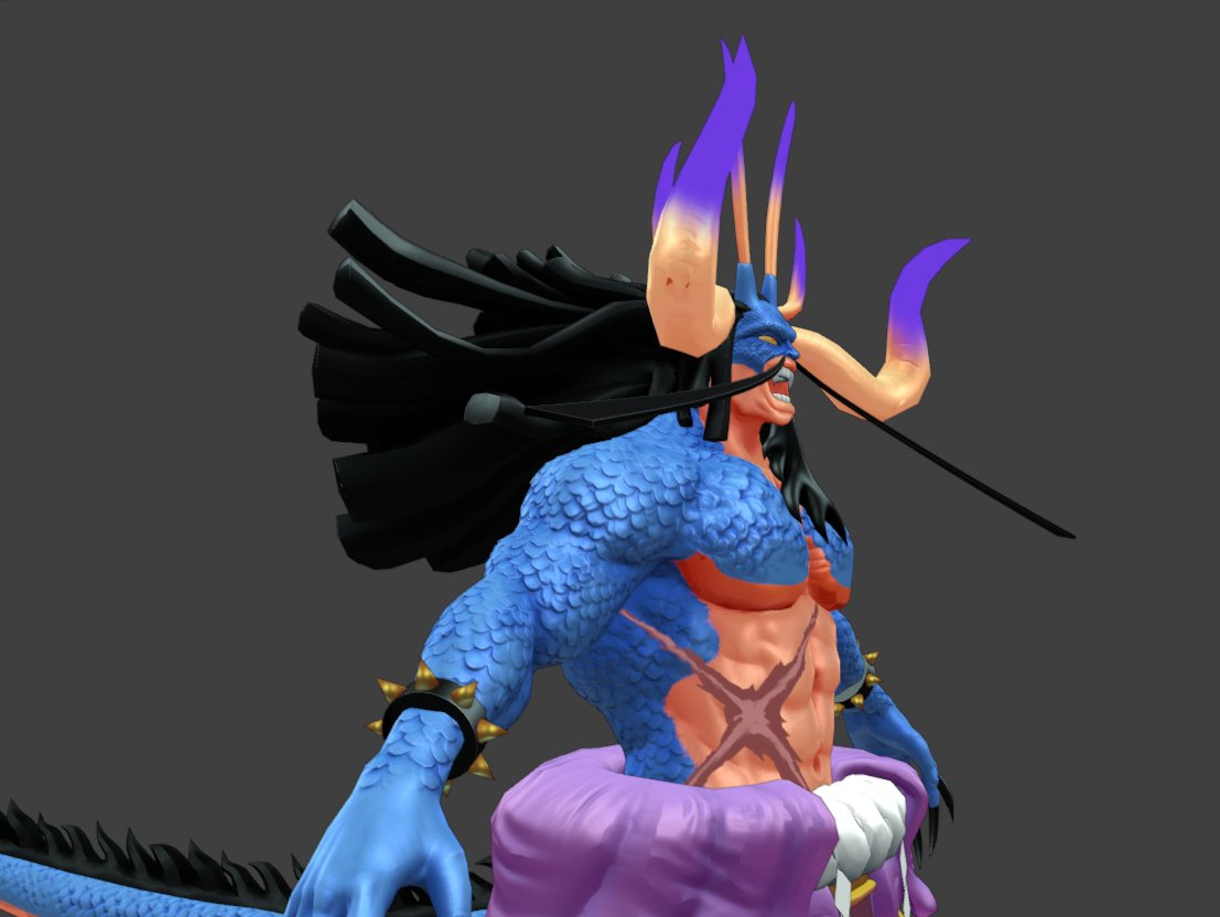 Spoony_Dev's tweet photo. Kaido Hybrid Form 3D model from One Piece
Commissions are open and retweets are appreciated 🗣️
#ROBLOX #RobloxDev #RobloxDevs #zbrush #ONEPIECE #commissionsopen https://t.co/yxvPn1gmRK