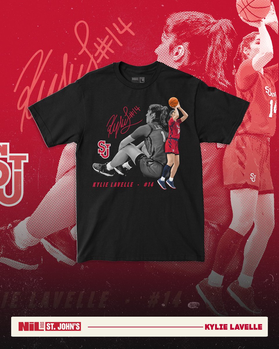Yup. Kylie Lavelle’s exclusive is now LIVE. 🏀

Support <a href="/lavelle_kylie/">Kylie Lavelle</a> and get yours now!!!🔥🔥

#Stjohns #GoRedStorm #SJUNIL #RepTheStorm