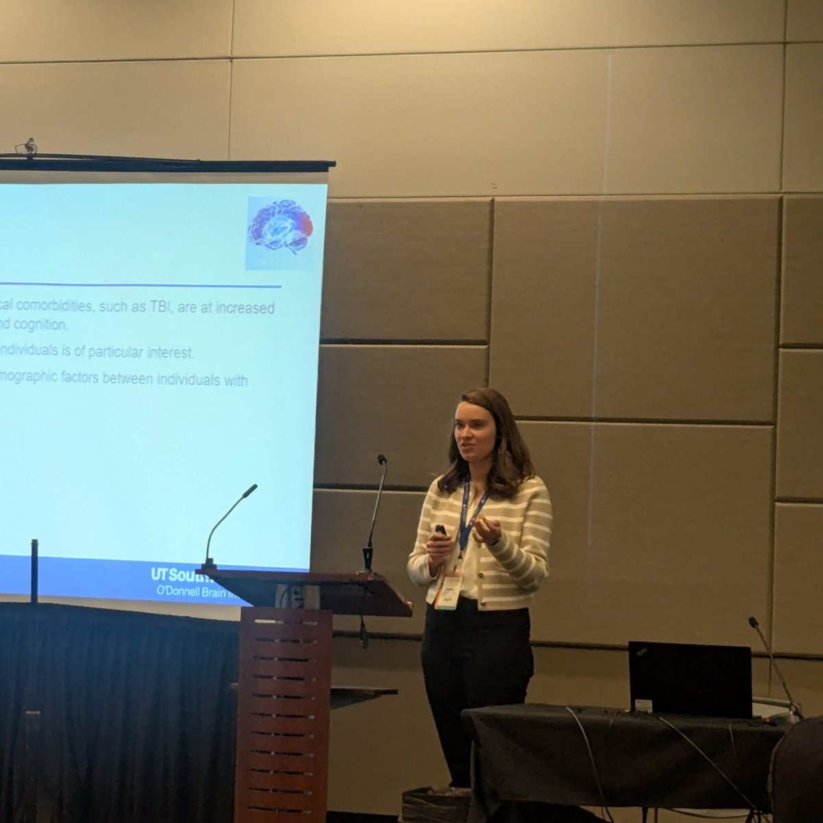 Great talk by Dr. Kiernan on demographic and injury-related factors associated with COVID-19 vaccination after TBI at #physiatry25 

<a href="/UTSW_PMR/">UTSWPM&R</a> <a href="/UTSWBrain/">UT Southwestern O'Donnell Brain Institute</a>