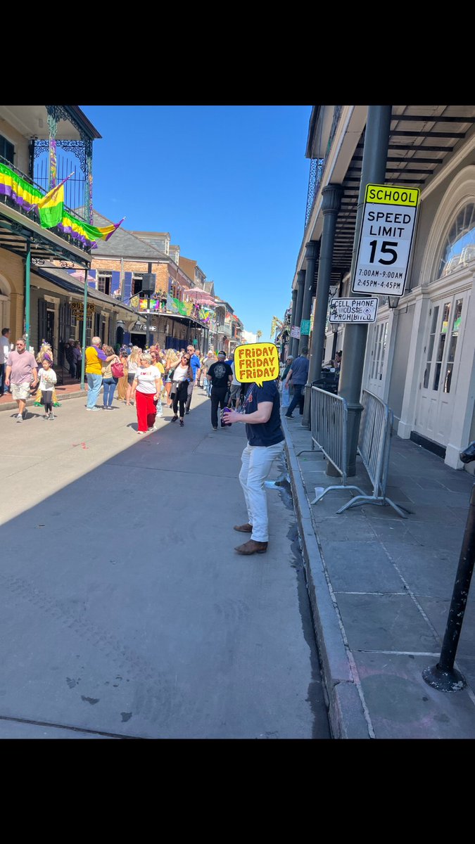 JJTripleOption's tweet photo. Triple option on Borbon Street #expand https://t.co/CKXQCQtyMd