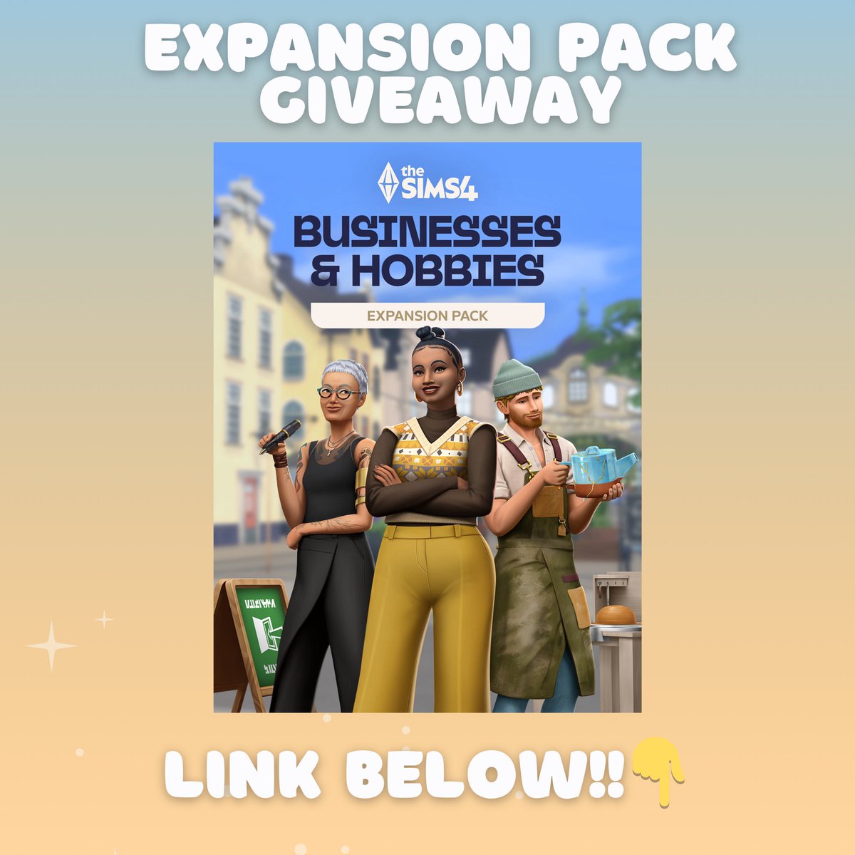 #Eapartner GIVEAWAY OVER ON MY INSTAGRAM FOR THE NEW EXPANSION PACK!💜#thesims #thesims4 #giveaway

instagram.com/simspirationyt…