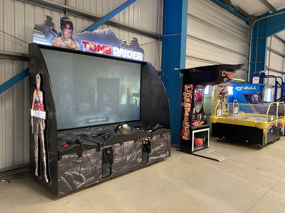 CRetrogaming's tweet image. Tomb Raider,  it’s bloody big 😂 #arcadegame #videogame