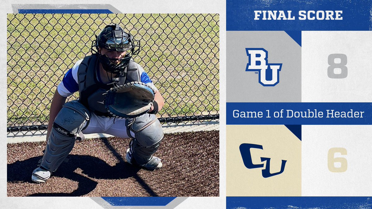 Game 1 Final: Bethel 8 Cornerstone 6. Gaines with a homerun. Game 2 starts at 1:25 PM.