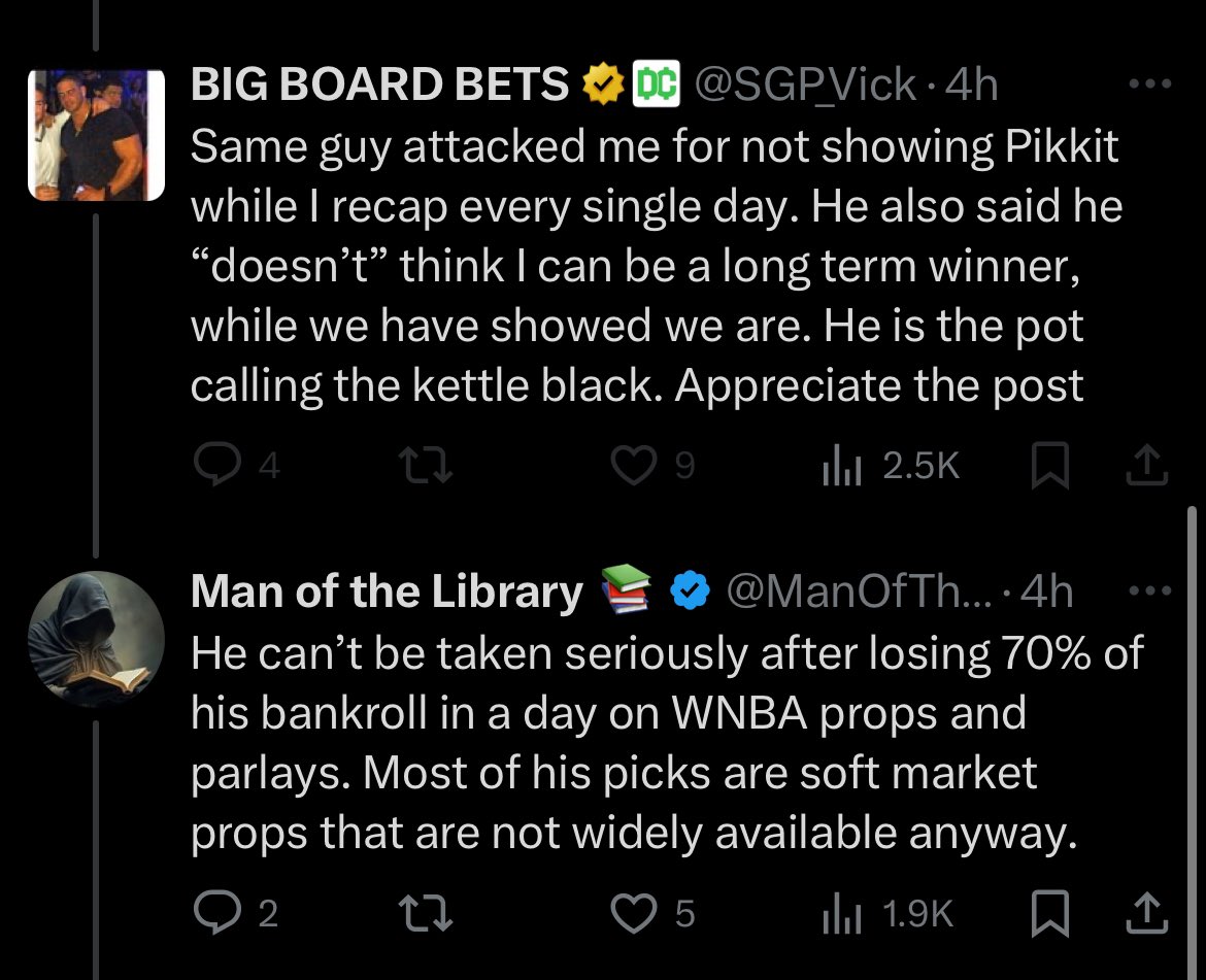 You know if this idiot <a href="/SGP_Vick/">BIG BOARD BETS</a> is agreeing with you.

You are also an idiot