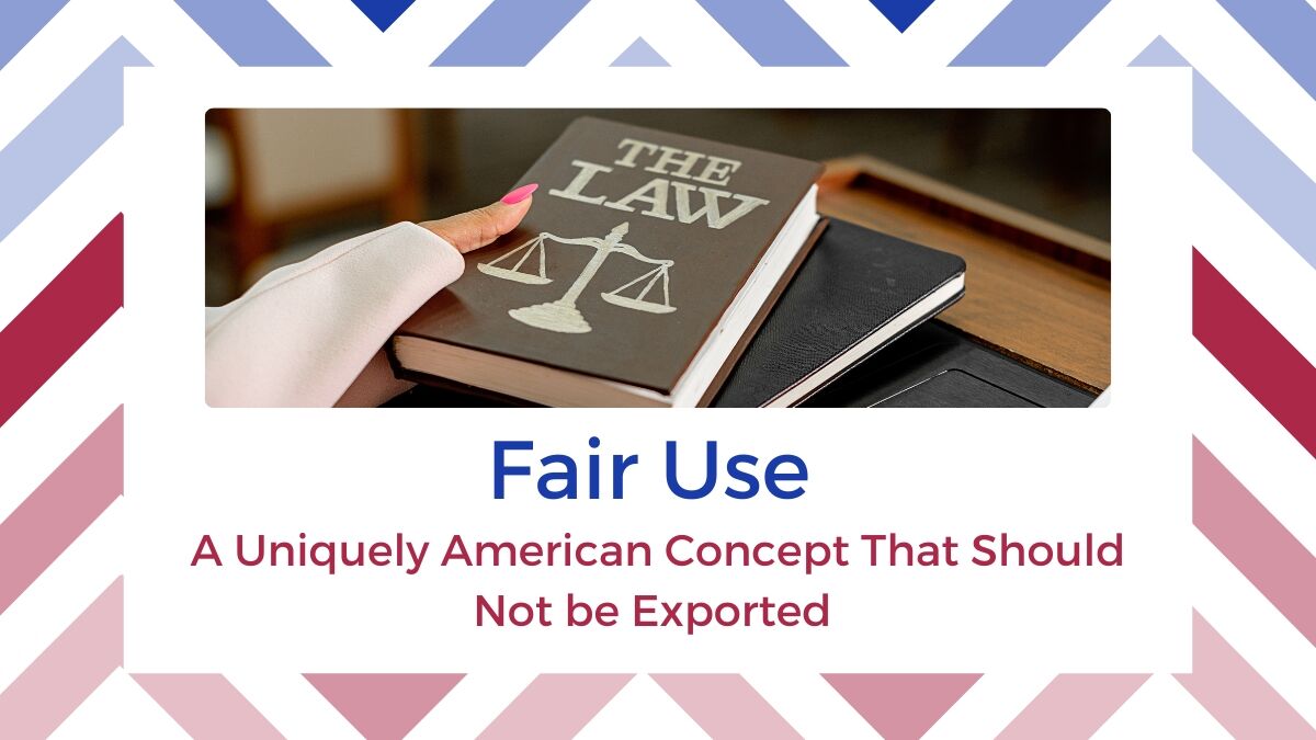 Unite4Copyright's tweet image. In a new post, our VP of Policy, Rachel Kim, writes, “As the global #AI race continues, there will continue to be efforts to find shortcuts in the name of progress—shortcuts that inevitably harm the creative community.&quot; Read Rachel&apos;s blog: #fairuseweek bit.ly/3XlvWCq