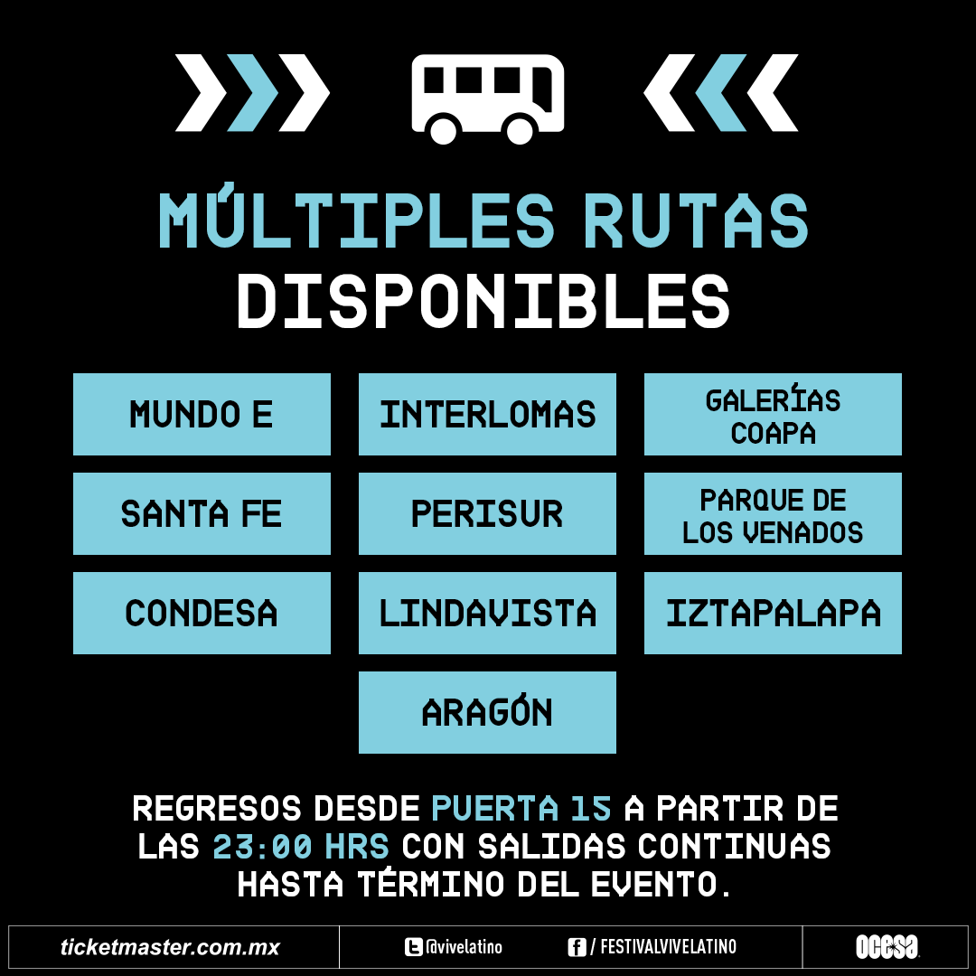 Ticketmaster_Me's tweet image. Uno de los mejores fines de está por suceder en la celebración No. 25 del @vivelatino en el @EstadioGNP💥⚡⁣
⁣
Regresa a casa segur@ comprando tu #Ticket2ride aquí 👇⁣
⁣tkmx.link/T2RTW