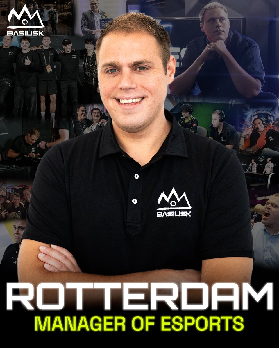 Upgrade Complete.

The legendary Kevin "Rotterdam" van der Kooi has been promoted to Manager of Esports.

Rotti will lead our expansion into new esports titles this year and beyond.

Congratulations @Rotterdam08!