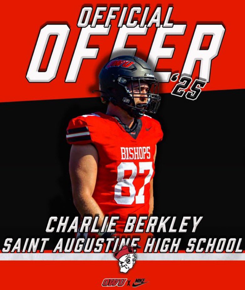 AGTG! I am blessed to receive an offer to Ohio Westleyan University!