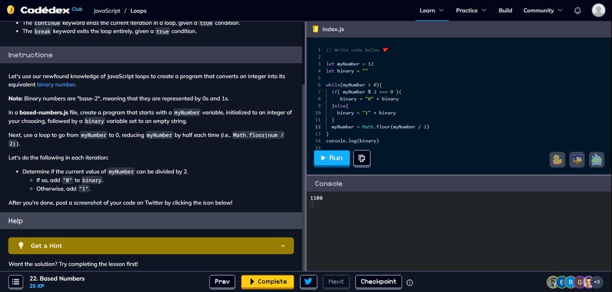 souravroysid's tweet image. Based Numbers 🔢 #CodedexBasedNumbers
@codedex_io 😎😎