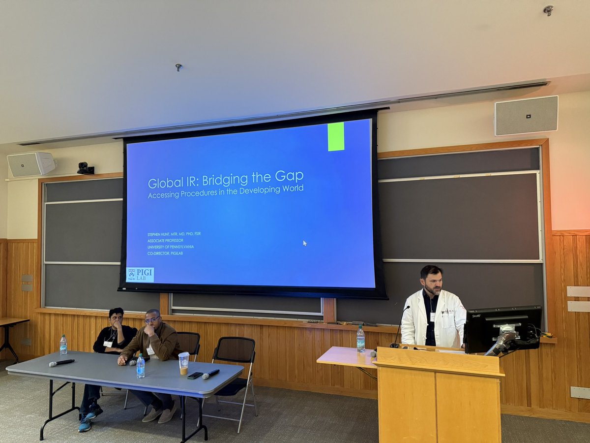 Satvik Tripathi (@satvikt_ai) on Twitter photo An amazing talk by <a href="/md_rogue/">Stephen Hunt, MD,PhD</a> on building capacity and training healthcare professionals in #LMICs. Talking about need of recognizing the needs of LMICs.
<a href="/PigiLab/">PIGILab</a> <a href="/UPennSciencePol/">Penn Science Policy and Diplomacy Group</a> <a href="/PennRadiology/">Penn Radiology</a> An amazing talk by <a href="/md_rogue/">Stephen Hunt, MD,PhD</a> on building capacity and training healthcare professionals in #LMICs. Talking about need of recognizing the needs of LMICs.
<a href="/PigiLab/">PIGILab</a> <a href="/UPennSciencePol/">Penn Science Policy and Diplomacy Group</a> <a href="/PennRadiology/">Penn Radiology</a>
