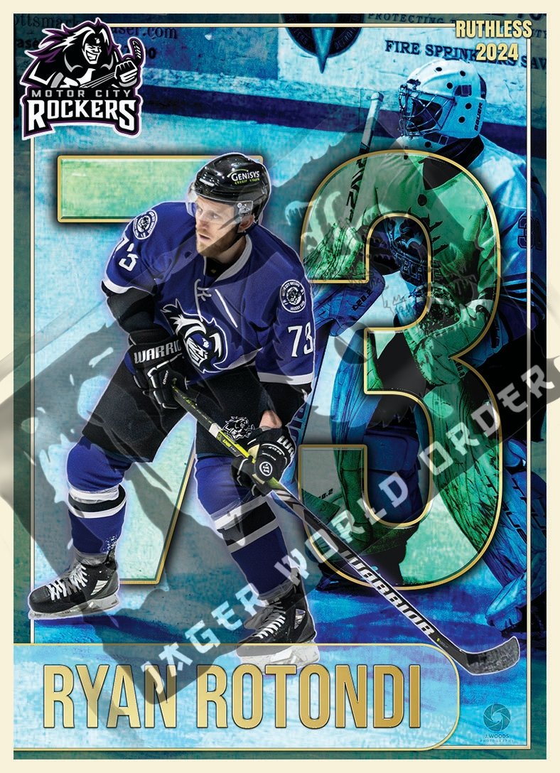 Catch me at the <a href="/RockersHockey/">Motor City Rockers</a> game tonight. I will have free Rotondi trading cards courtesy of <a href="/Rapromos/">Ruthless Aggression Promotions</a> !!!