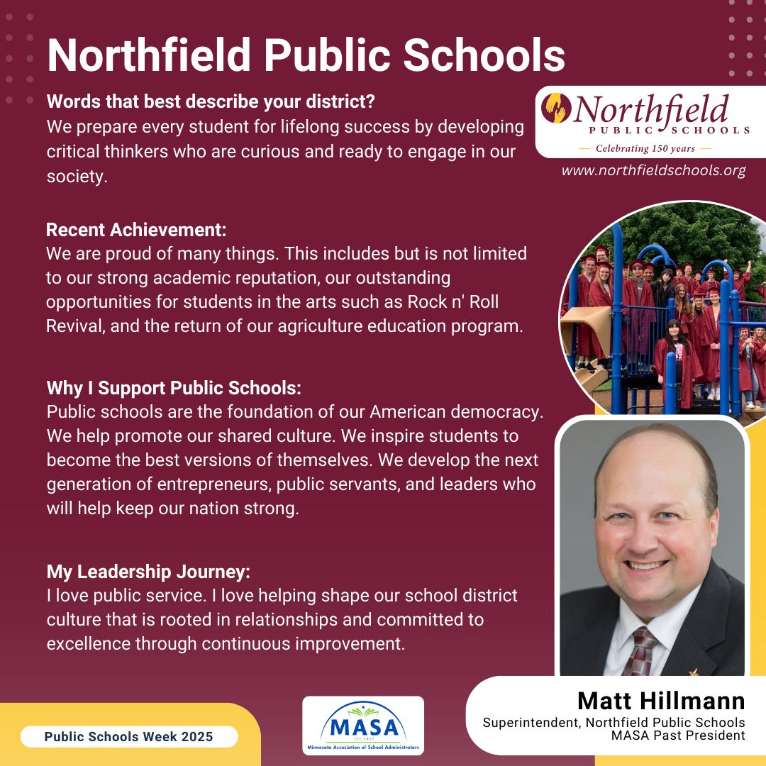 MNASA (@mnassocschadm) on Twitter photo “Cows, Colleges, and Community” – one last stop down to Northfield to check in on <a href="/NFLDSchools/">Northfield Public Schools</a> led by Superintendent and MASA Past President Matt Hillmann. Read the full district highlight here: buff.ly/4i5LJOl #HereForTheKids #PSW25 #mnMASA #publicschools “Cows, Colleges, and Community” – one last stop down to Northfield to check in on <a href="/NFLDSchools/">Northfield Public Schools</a> led by Superintendent and MASA Past President Matt Hillmann. Read the full district highlight here: buff.ly/4i5LJOl #HereForTheKids #PSW25 #mnMASA #publicschools