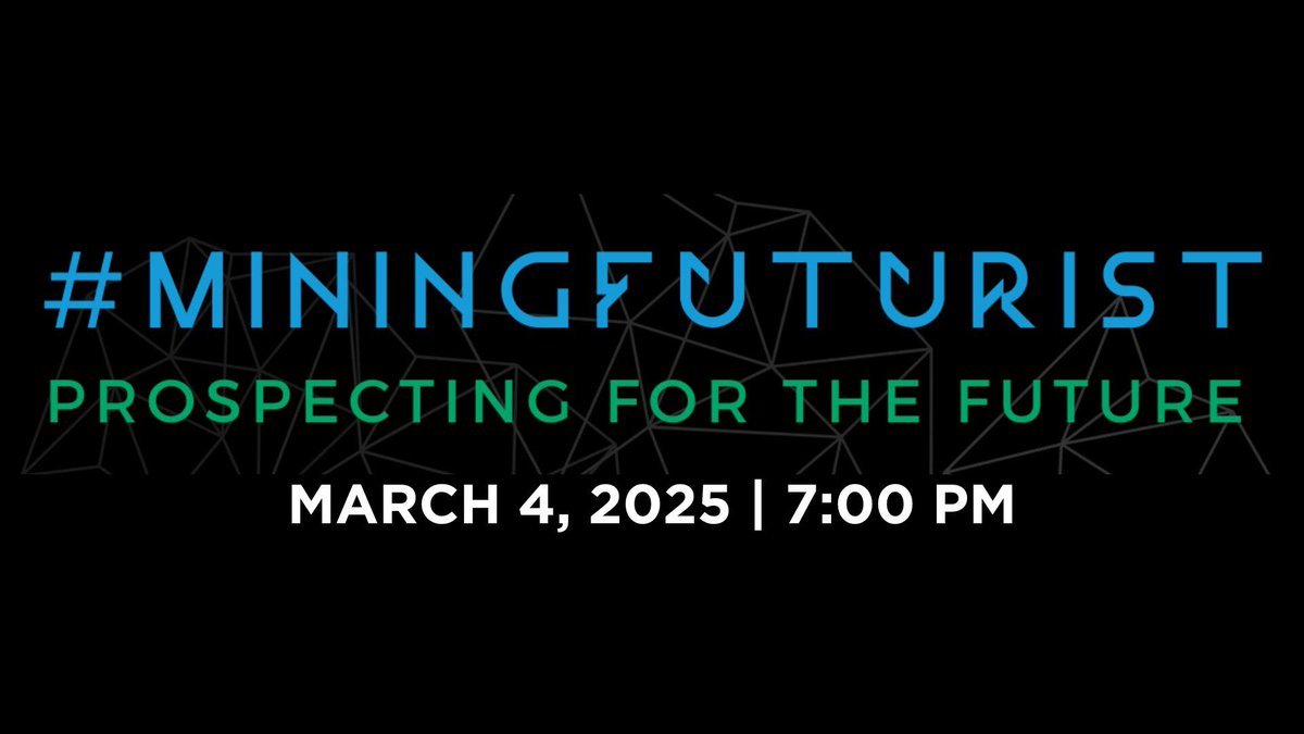 Last call for PDAC's most anticipated ️party! 

The #MiningFuturist Party kicks off on March 4th, and you won't want to miss what we have planned! 

🎟️ Final chance to RSVP: hubs.la/Q035cKKW0 

See you next week!

#PDAC2025