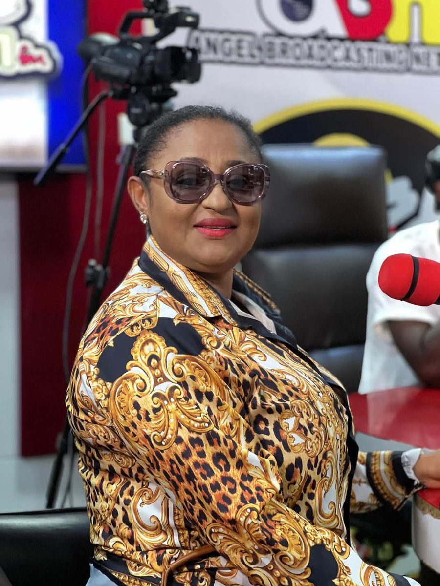 donsummerone's tweet image. Matilda Asare 
 Angel Entertainment Show 
#ABNGhana #AdonkoNextLevel #adonko2fingers #angelrockmixture