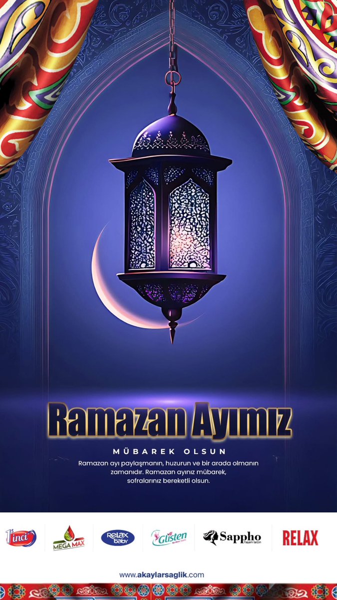 Ramazan Ayımız

MÜBAREK OLSUN

Ramazan ayı paylaşmanın, huzurun ve bir arada olmanın

zamanıdır. Ramazan ayınız mübarek, sofralarınız bereketli olsun. #akaylarhijyenkimya #hayırlıramanlar