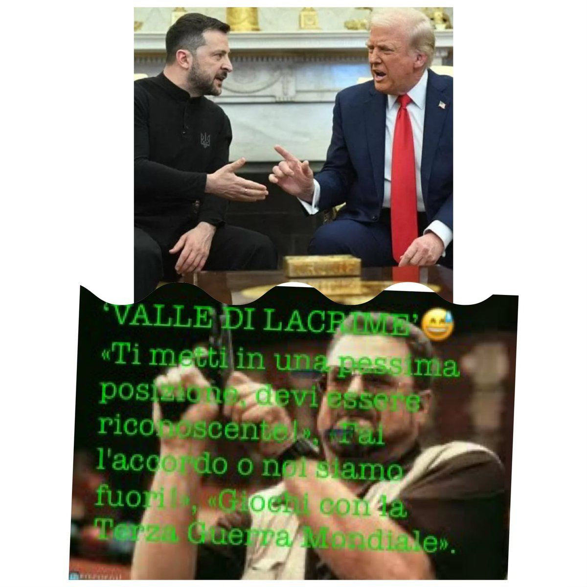 richardferry_rf's tweet photo. ‘TOGLI IL PUNTO O TI METTI IN UNA VALLE DI LACRIME’ @spinozait @Kotiomkin @lercionotizie https://t.co/KENCu1jqI7
