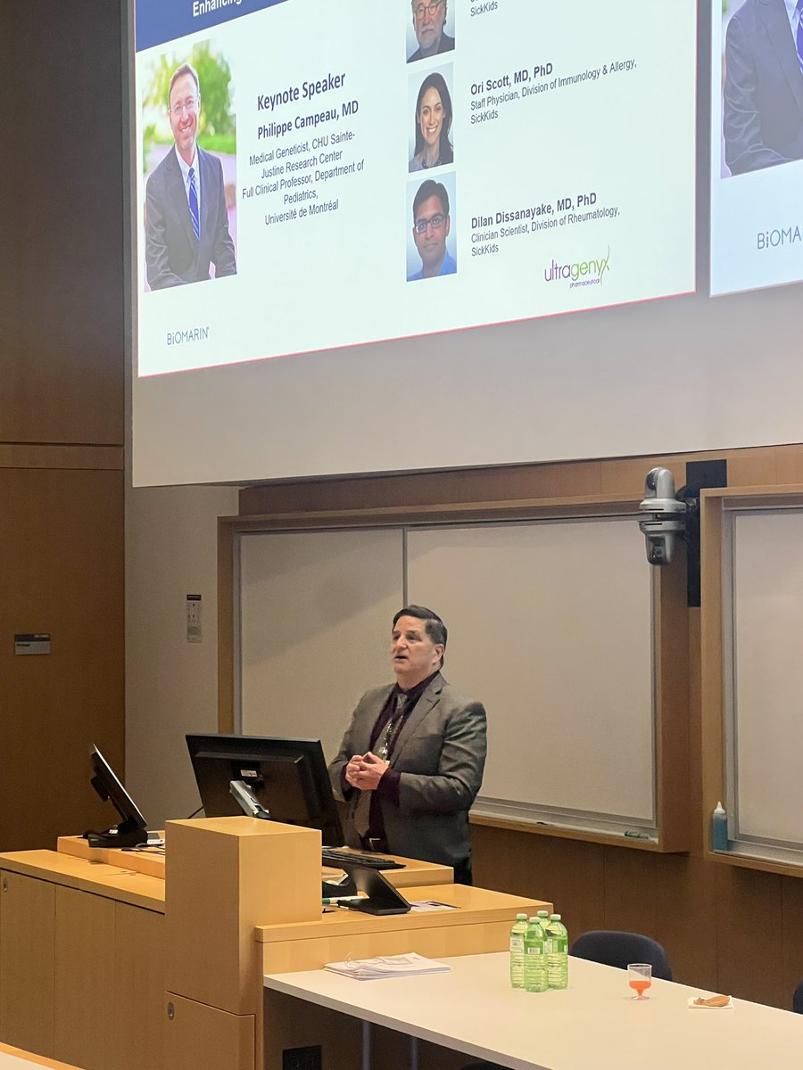 Dr. Roberto Mendoza has kicked off Rare Disease Day <a href="/SickKidsNews/">The Hospital for Sick Children (SickKids)</a> 
Welcome everyone ! 
#RareDiseaseDay #RareDiseaseDay2025 #canGARD